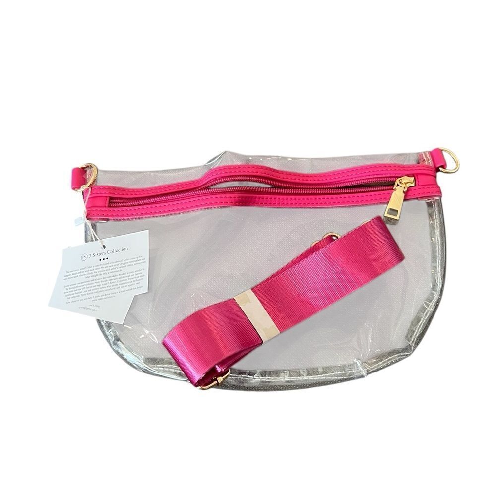💘KEHLANI Clear Stadium Bum Bag - Picture 4 of 5